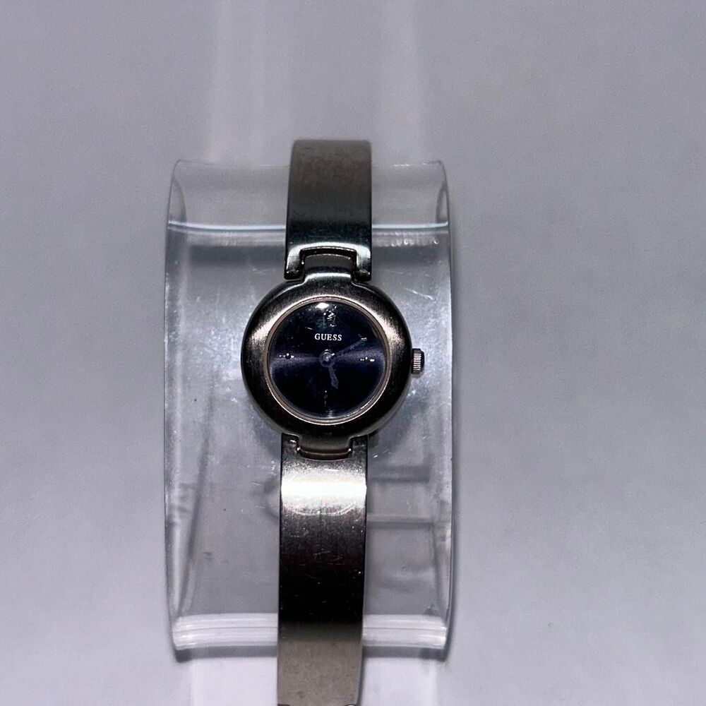 Guess Women's Silver and Grey Watch